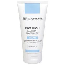 Spascriptions Clean Camellia + Niacinamide Face Wash 5 fl oz