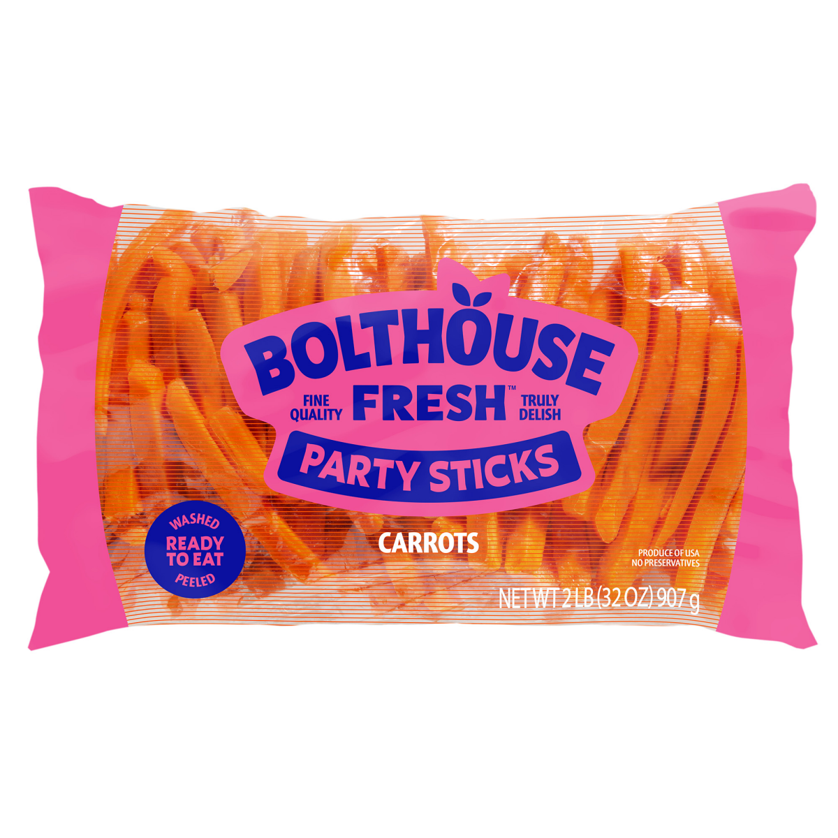 slide 1 of 5, Bolthouse Fresh Carrot Party Sticks 2 lb, 2 lb