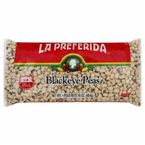 slide 1 of 1, La Preferida Black Eyed Peas, 16 oz