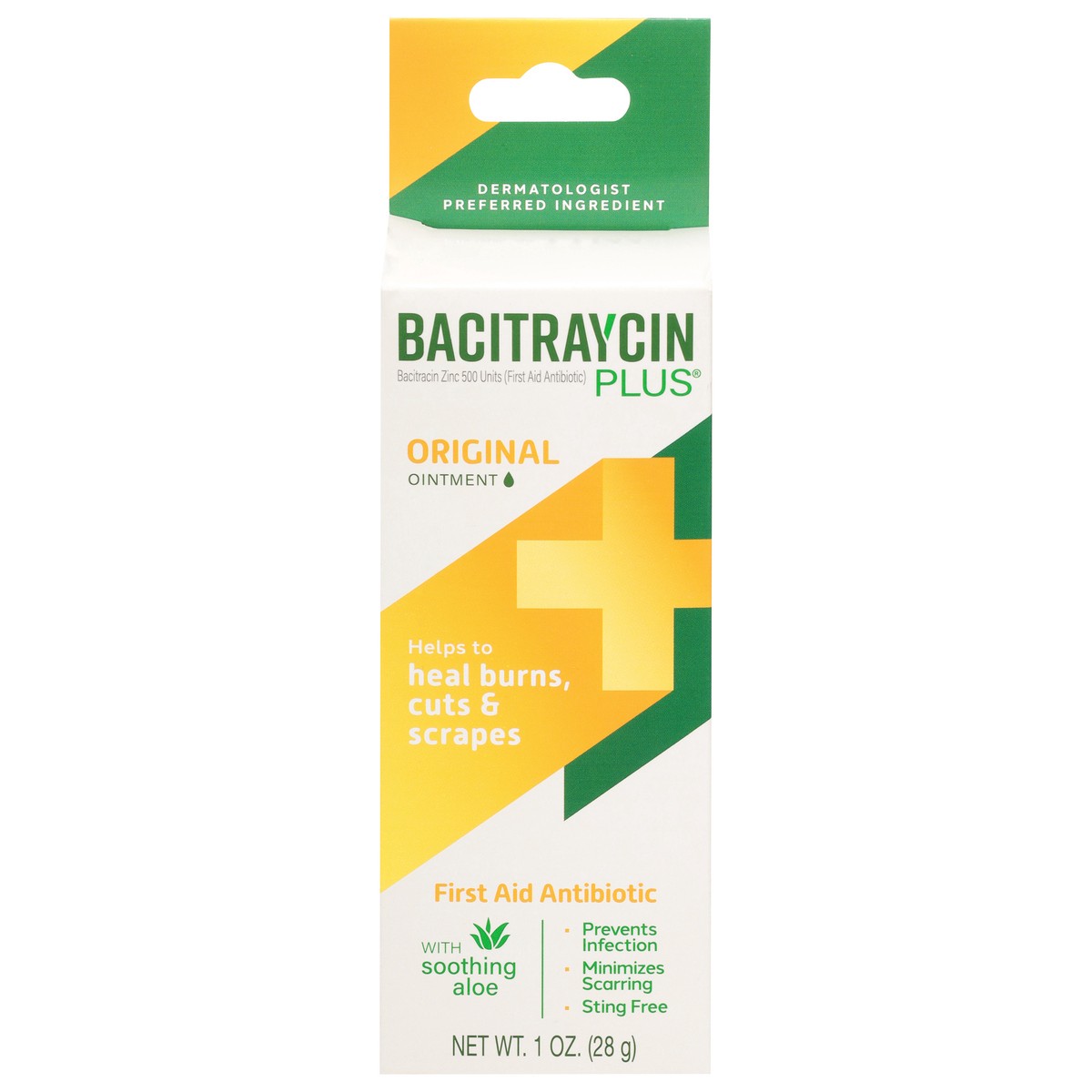 slide 1 of 9, Bacitraycin Plus Original Ointment 1 oz, 1 oz