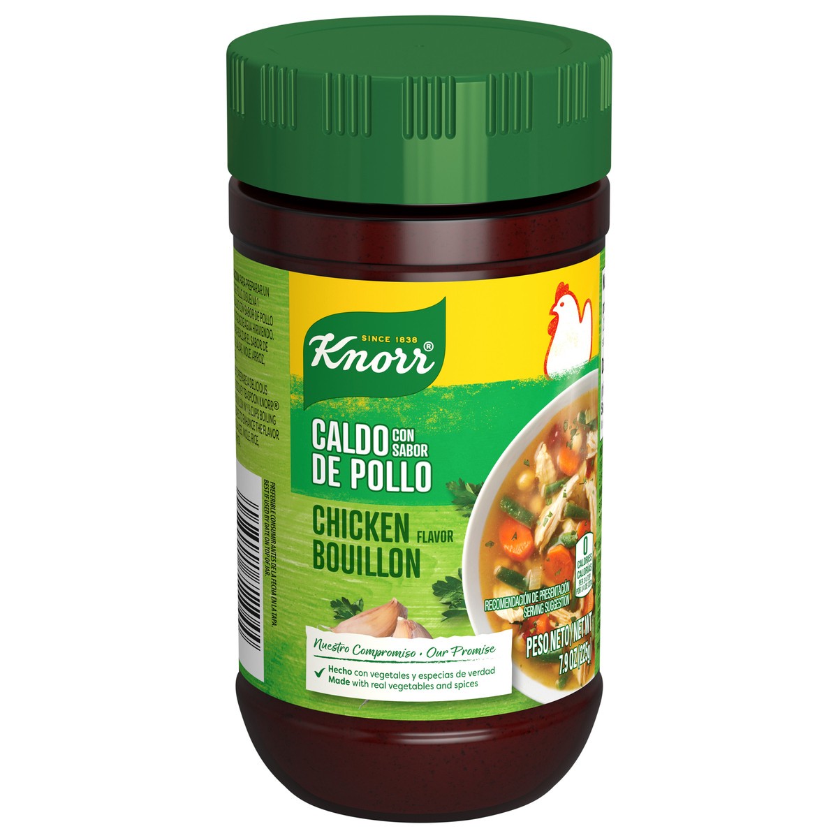 slide 3 of 9, Knorr Chicken Flavor Bouillon Granulated, 7.9 oz, 