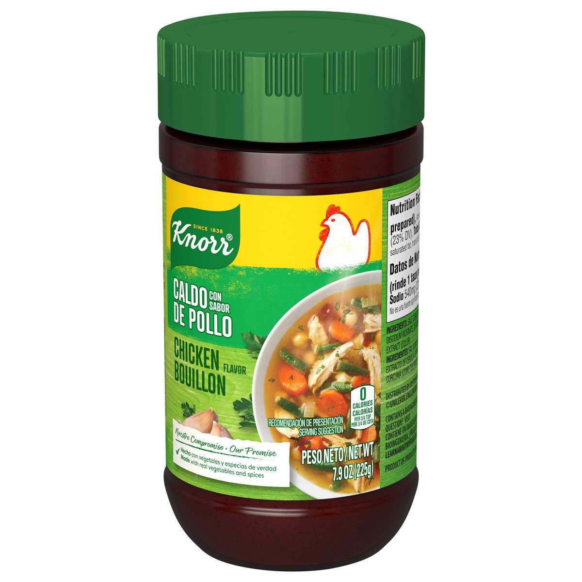 slide 6 of 9, Knorr Chicken Flavor Bouillon Granulated, 7.9 oz, 