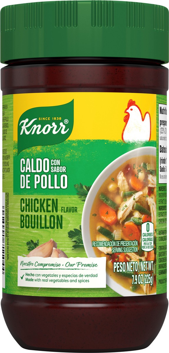 slide 8 of 9, Knorr Chicken Flavor Bouillon Granulated, 7.9 oz, 