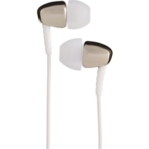 slide 1 of 1, Philips Rich Bass In-Ear Headphones, Gold, 1 ct