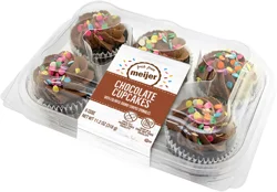 FRESH FROM MEIJER Meijer Cupcakes, Chocolate 6ct