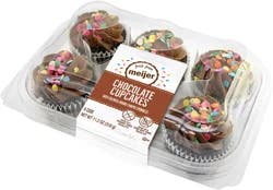 FRESH FROM MEIJER Meijer Cupcakes, Chocolate 6ct