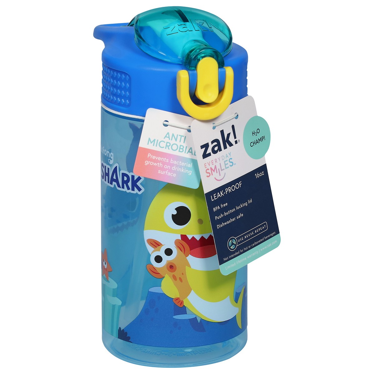 slide 3 of 9, Zak! Designs Zak Designs Baby Shark Park Bottle, 1 ct