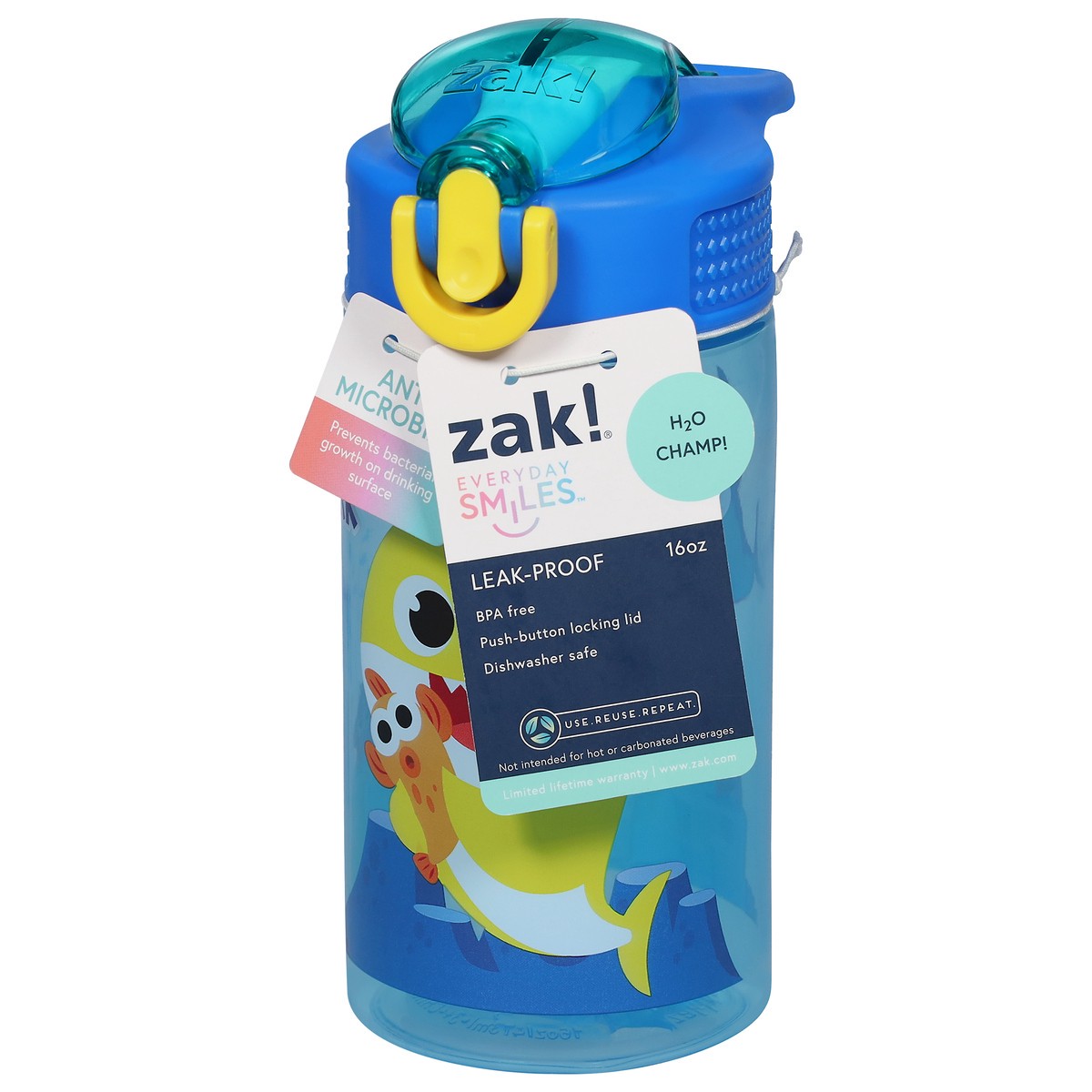 slide 5 of 9, Zak! Designs Zak Designs Baby Shark Park Bottle, 1 ct