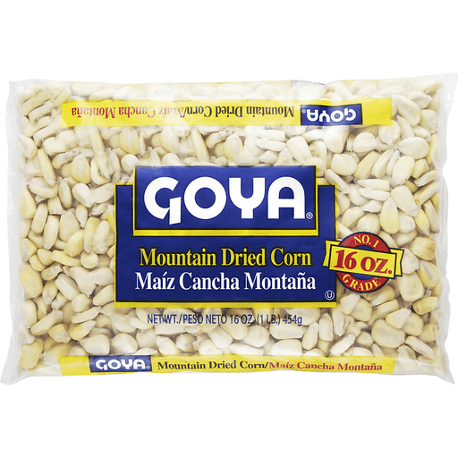slide 1 of 1, Goya Maiz Cancha Montana Corn, 16 oz