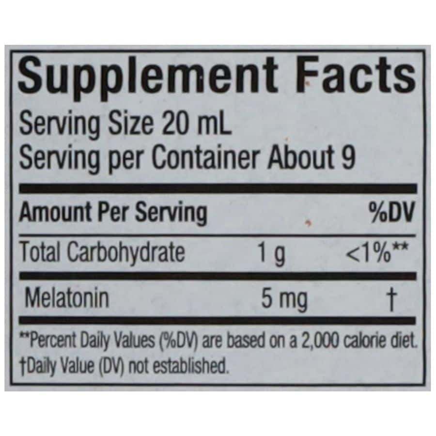 slide 4 of 5, Walgreens Cherry Flavor Liquid Melatonin 5Mg, 6 fl oz