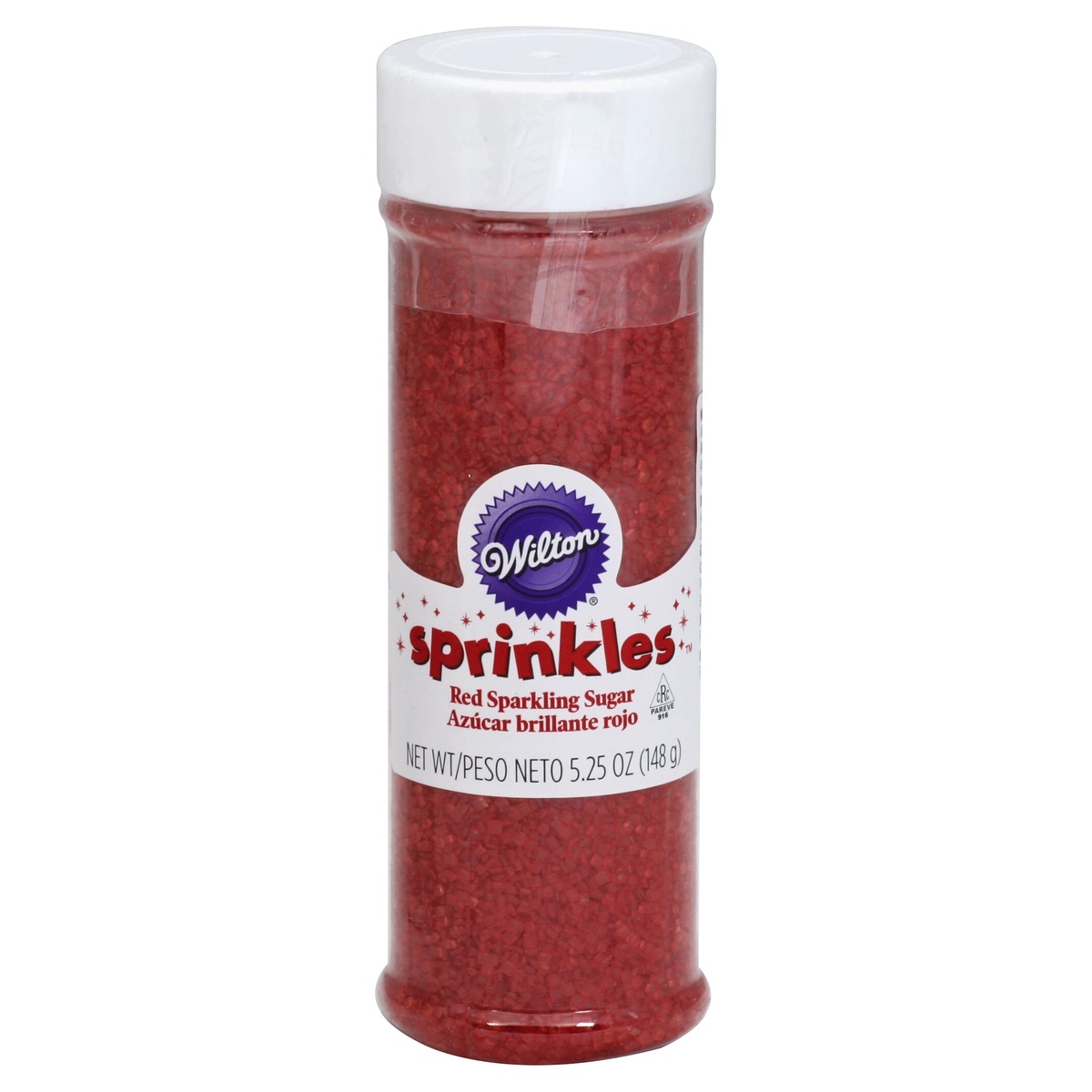 slide 1 of 2, Wilton Sprinkles Red Sparkling Sugar, 5.25 oz