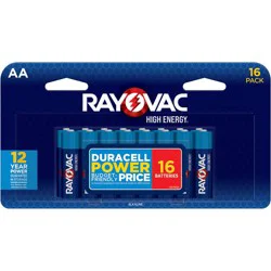 Rayovac High Energy Alkaline AA Batteries ( 16 -Pack)