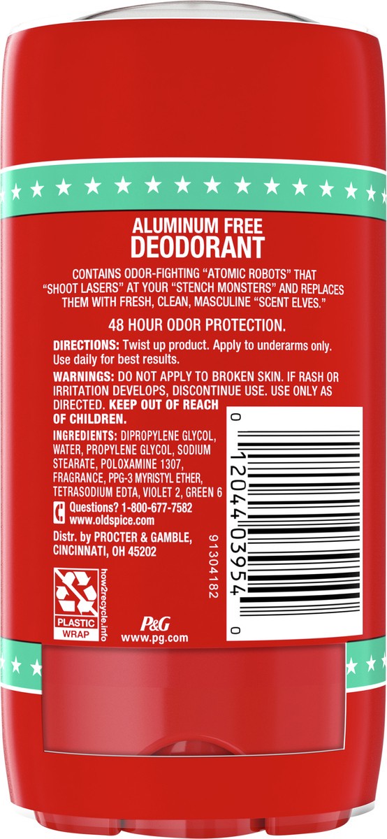 slide 2 of 3, Old Spice High Endurance Aluminum Free Deodorant for Men with 48 Hour Protection, Pure Sport Scent - 3oz/2ct, 2 ct; 3 oz