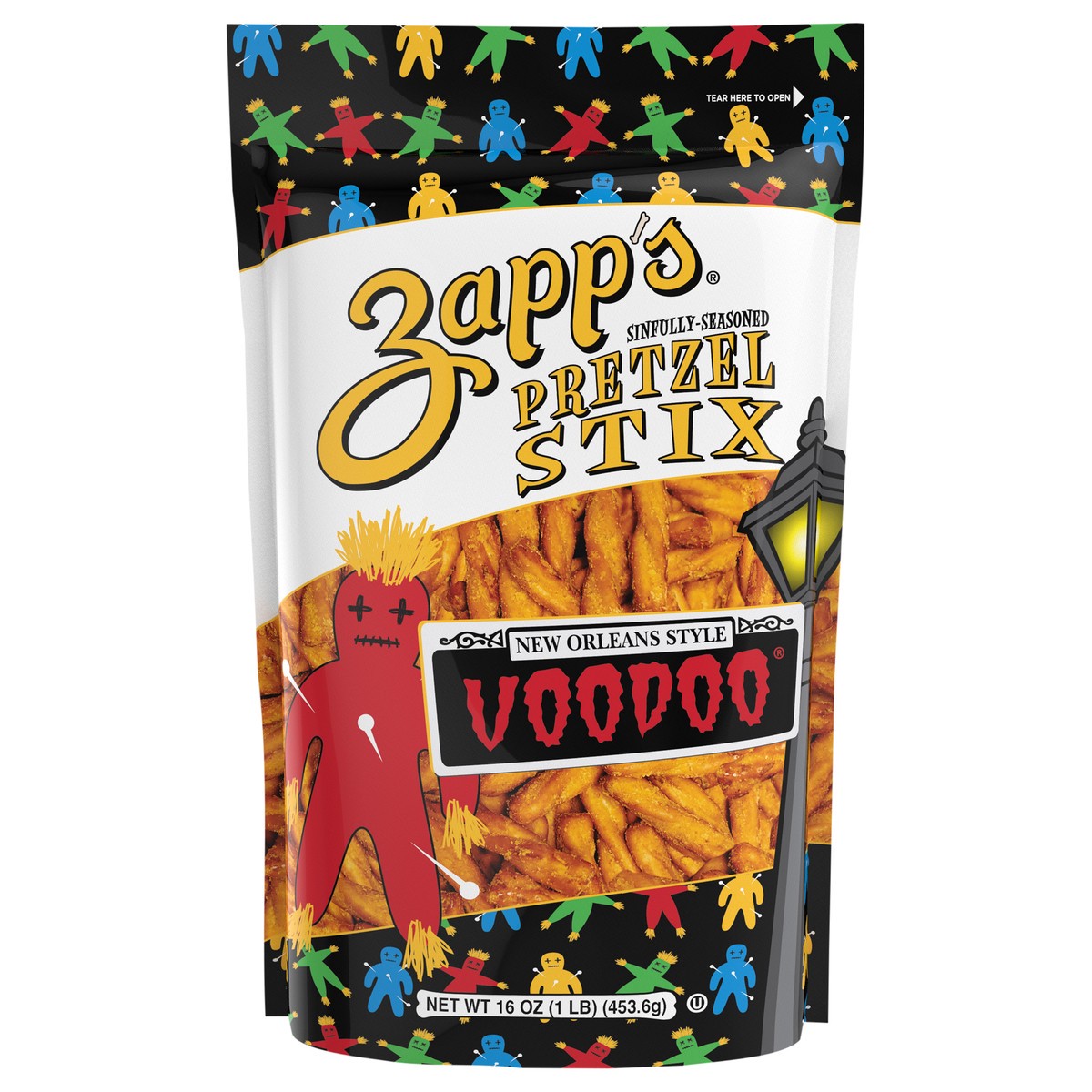 slide 1 of 7, Zapp's 16 oz Zapp's Voodoo Pretzel Stix, 16 oz