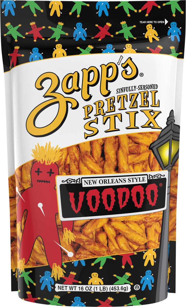 slide 5 of 7, Zapp's 16 oz Zapp's Voodoo Pretzel Stix, 16 oz