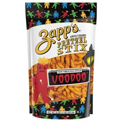 Zapp's Voodoo New Orleans Style Sinfully-Seasoned Pretzel Stix - 16 oz