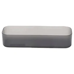 Kolorae Storage Bin, Gray, 9" X 2.95" X 1.85"