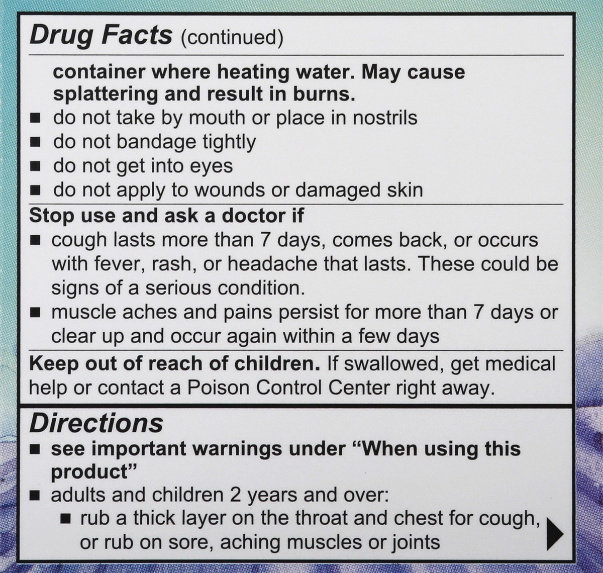 slide 5 of 9, Mentholatum Children's Nighttime Vaporizing Rub Maximum Strength With Soothing Lavender Cough Relief 1.76 oz, 1.76 oz