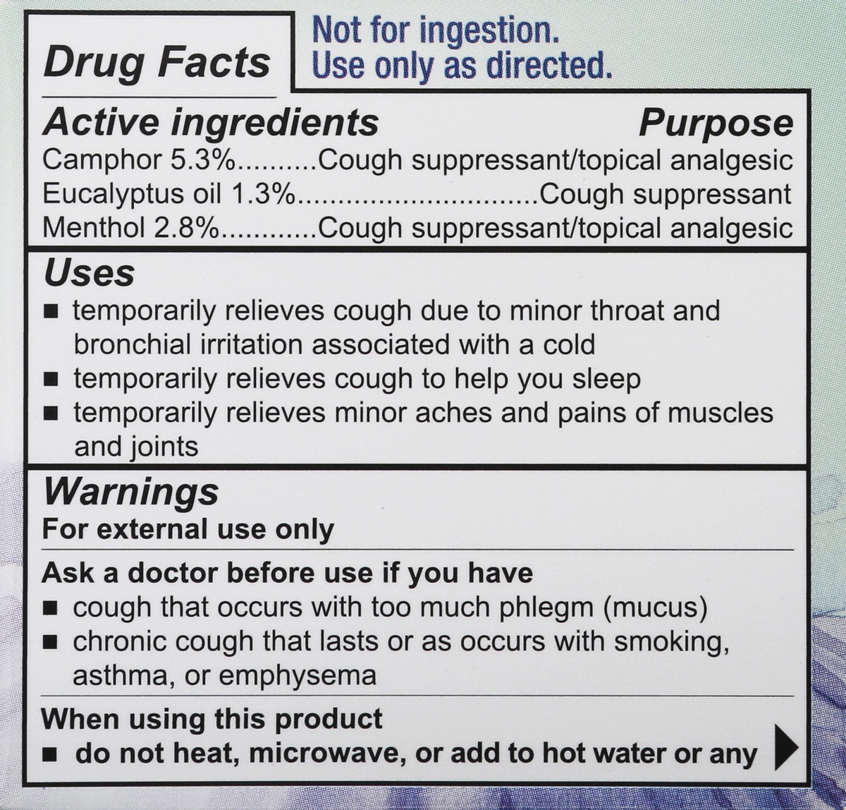 slide 8 of 9, Mentholatum Children's Nighttime Vaporizing Rub Maximum Strength With Soothing Lavender Cough Relief 1.76 oz, 1.76 oz