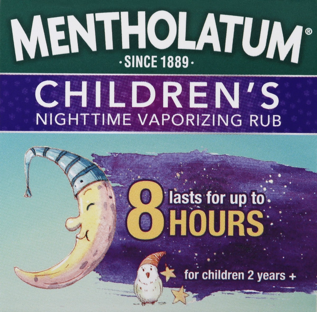 slide 9 of 9, Mentholatum Children's Nighttime Vaporizing Rub Maximum Strength With Soothing Lavender Cough Relief 1.76 oz, 1.76 oz