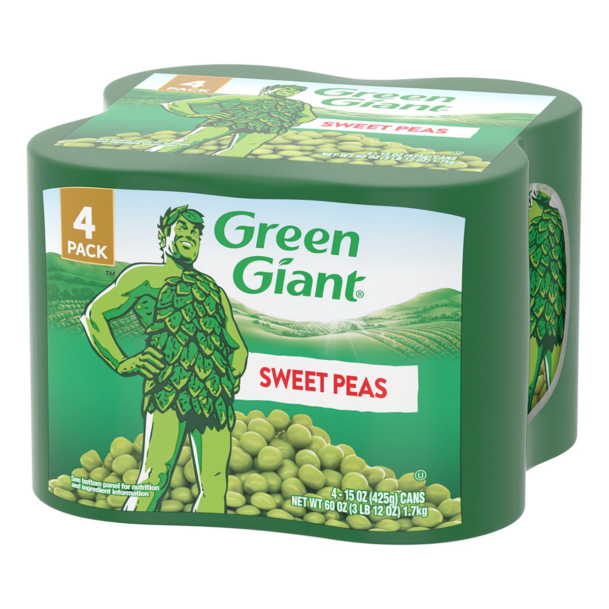 slide 9 of 9, Green Giant Sweet Peas, 4 ct