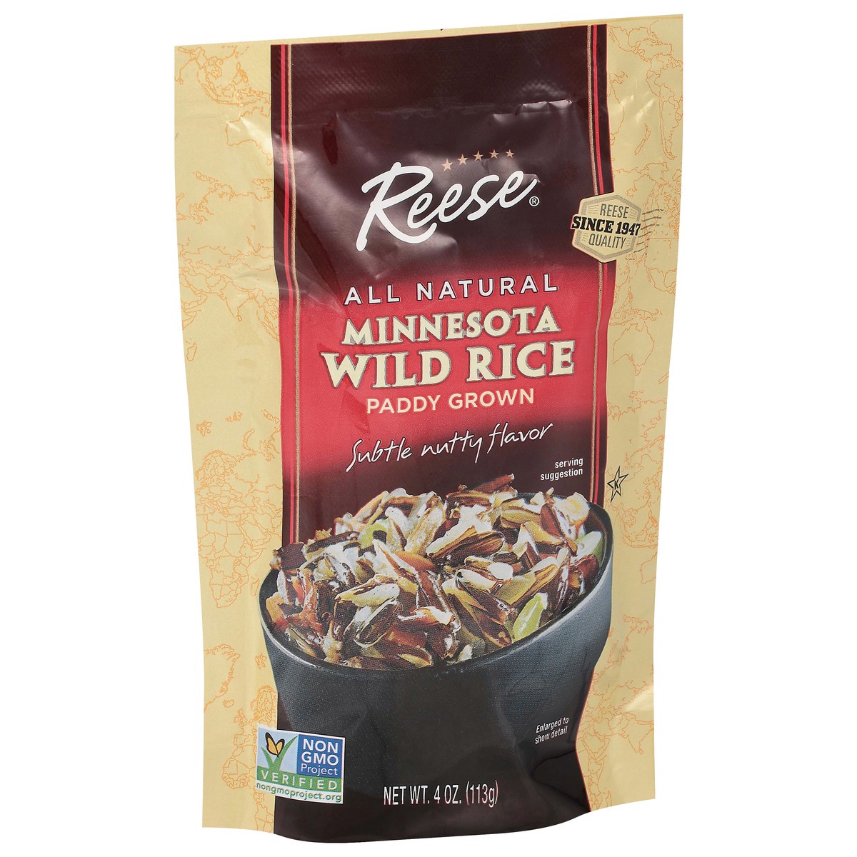 slide 4 of 13, Reese Minnesota Subtle Nutty Flavor Wild Rice 4 oz, 4 oz