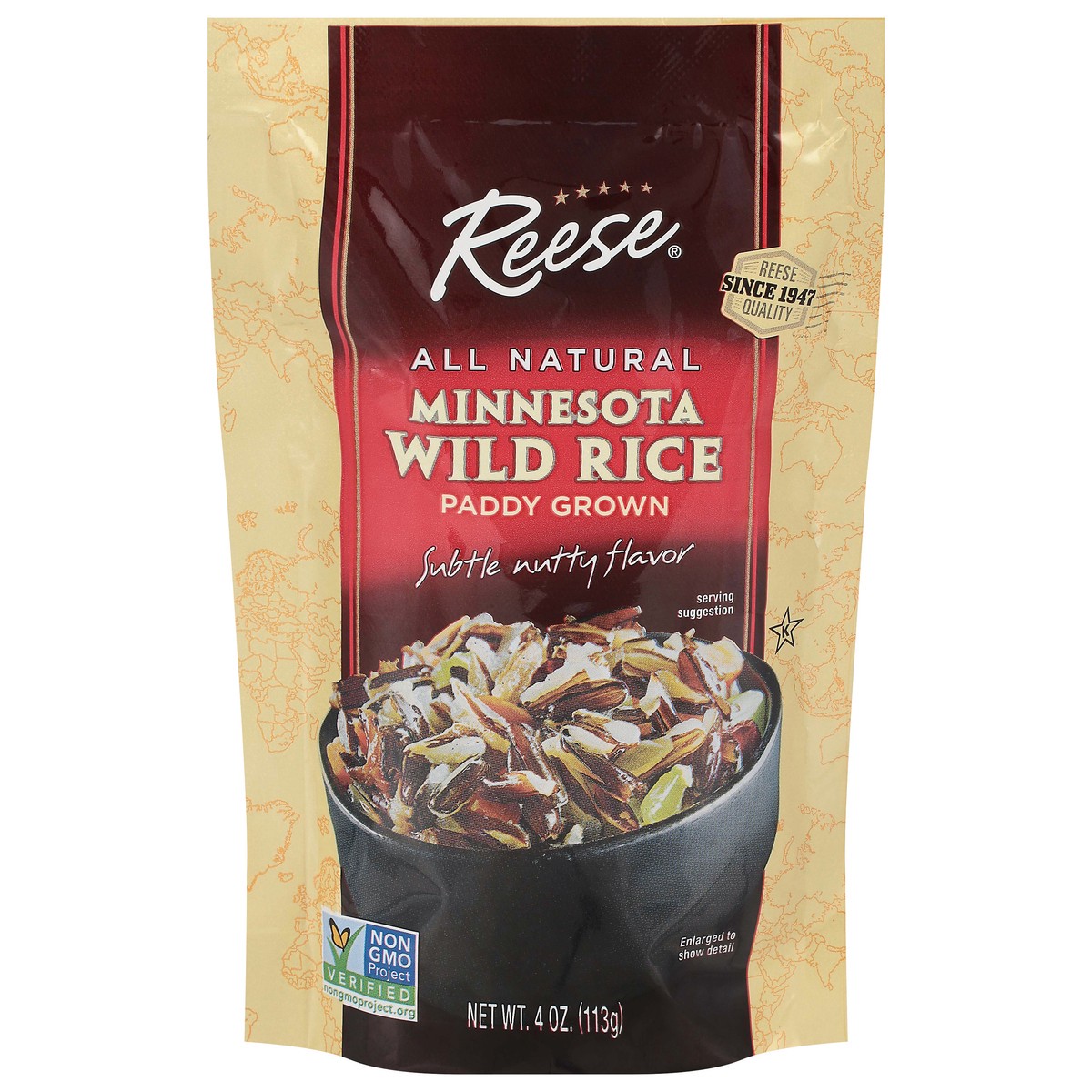 slide 6 of 13, Reese Minnesota Subtle Nutty Flavor Wild Rice 4 oz, 4 oz