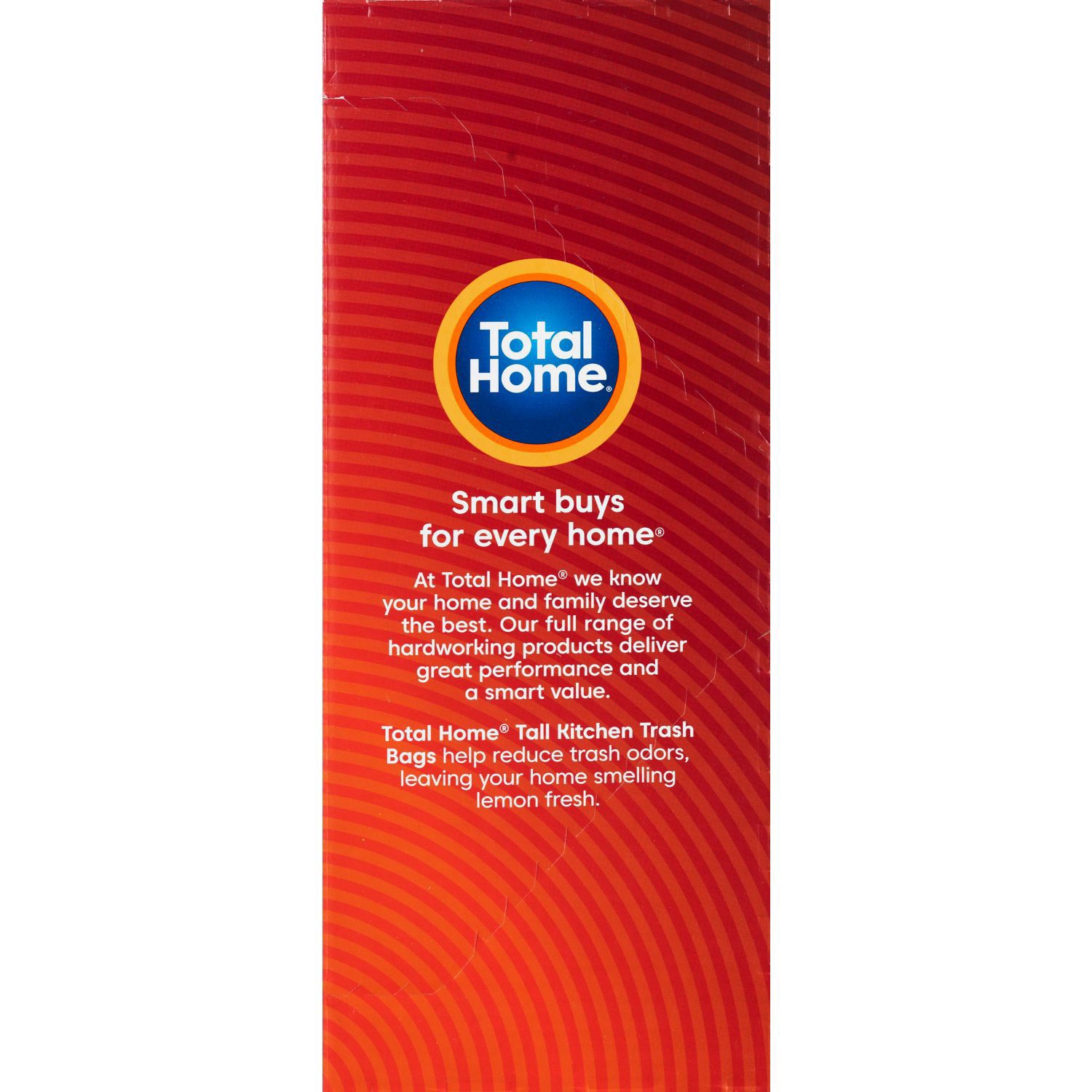 slide 5 of 6, Total Home Drawstring Tall Kitchen Trash Bags, Odor Control, 45 Ct, 45 ct