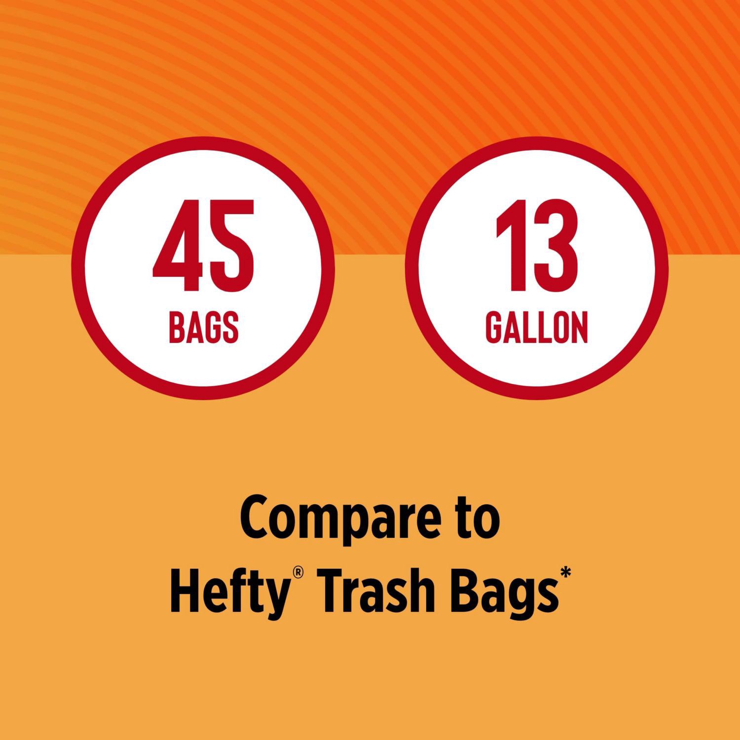 slide 2 of 6, Total Home Drawstring Tall Kitchen Trash Bags, Odor Control, 45 Ct, 45 ct