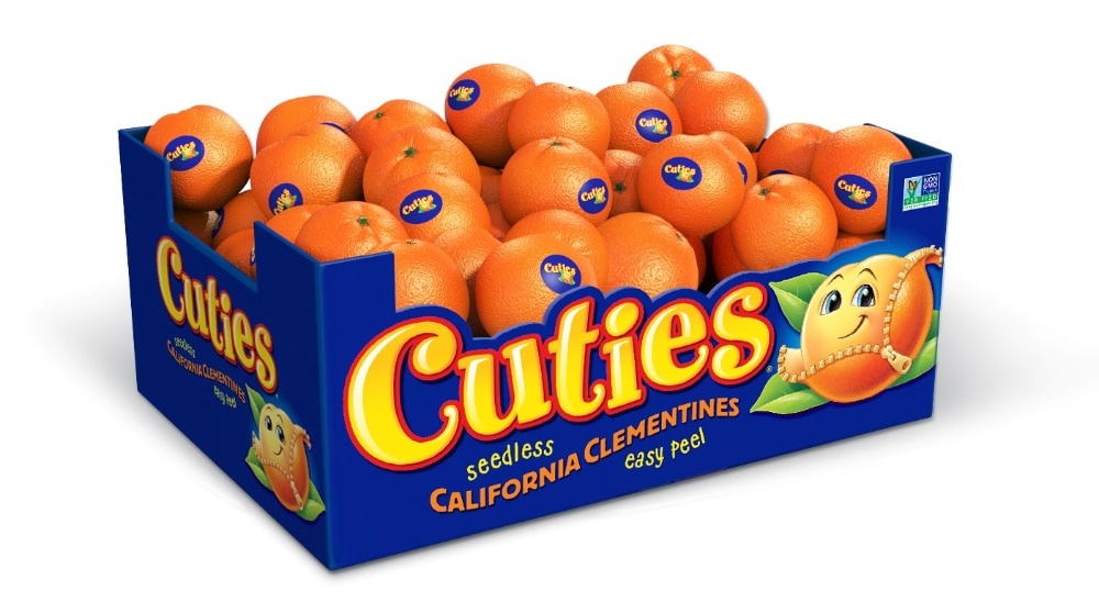slide 1 of 1, Cuties Seedless Mandarins Box, 5 lb