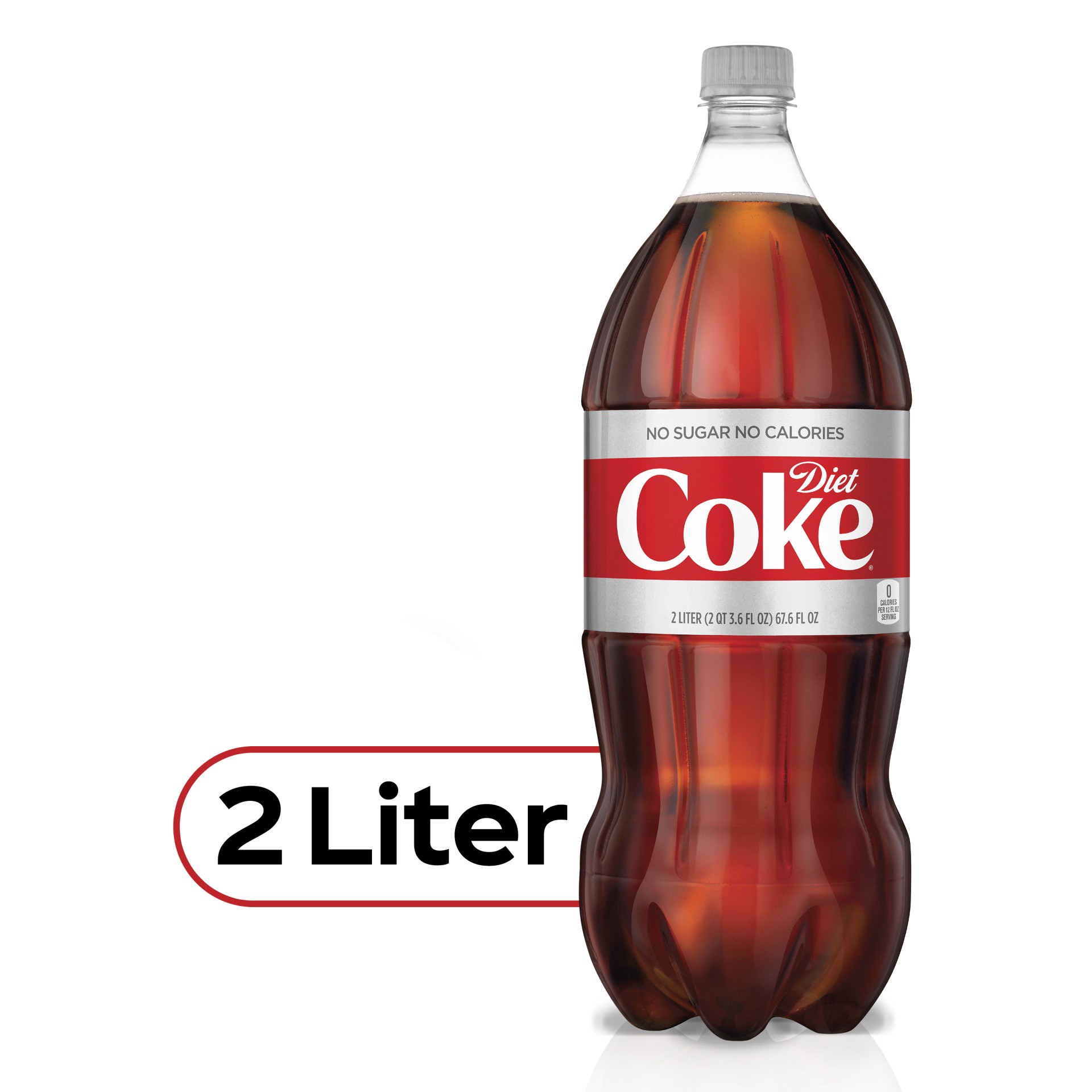 slide 1 of 5, Diet Coke Soda Pop Cola - 2 Liter, 67.6 fl oz