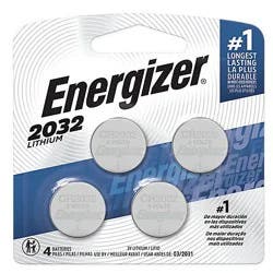 Energizer 2032 3v Lithium Coin Batteries - 4 Count