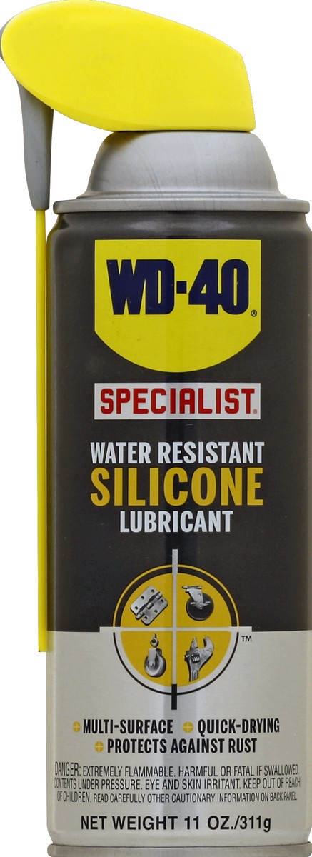 slide 2 of 2, WD-40 Specialist Water Resistance Silicone Lubricant, 11 oz