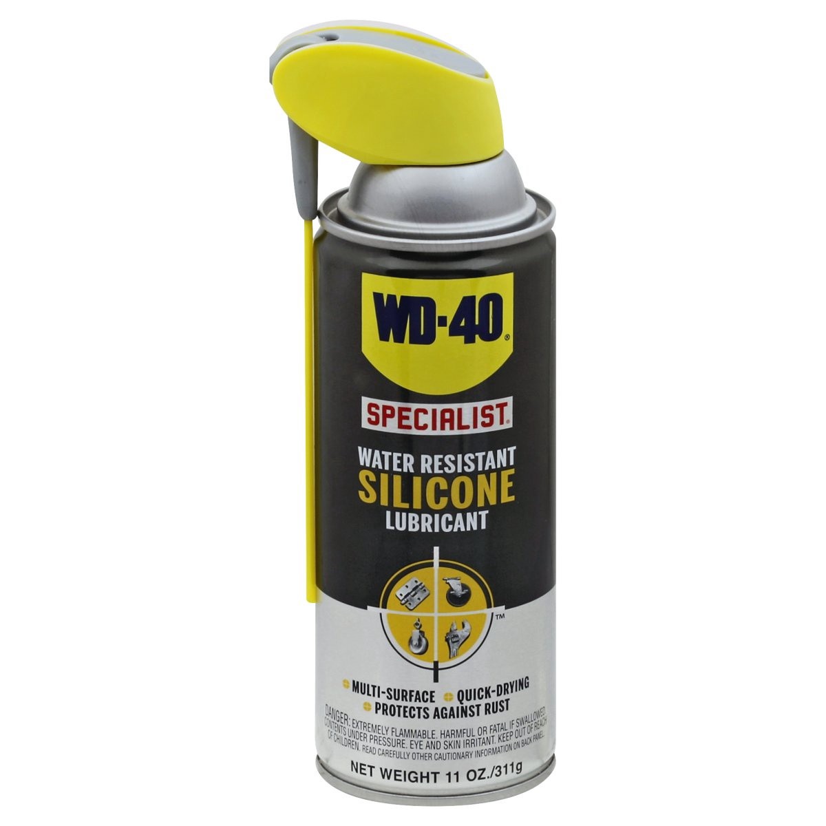 slide 1 of 2, WD-40 Specialist Water Resistance Silicone Lubricant, 11 oz