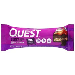 Quest Nutrition Quest Stacks Brownie A La Mode Protein Bar 2.36 oz