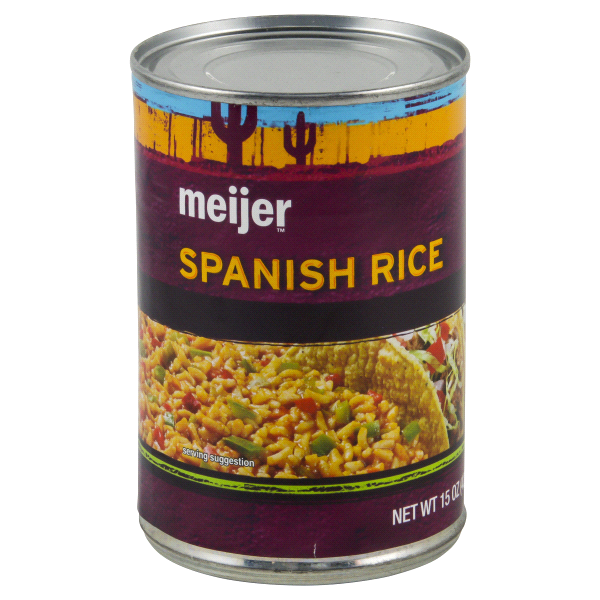slide 1 of 1, Meijer Spanish Rice, 15 oz
