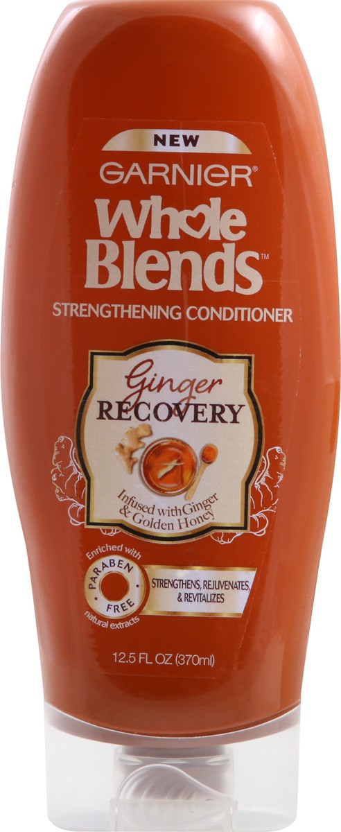 slide 1 of 7, Garnier Whole Blends Ginger Recovery Strengthening Ginger Recovery Conditioner 12.5 oz, 12.5 fl oz