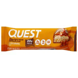 Quest Stacks Salted Caramel Flavored Protein Bar 2.36 oz