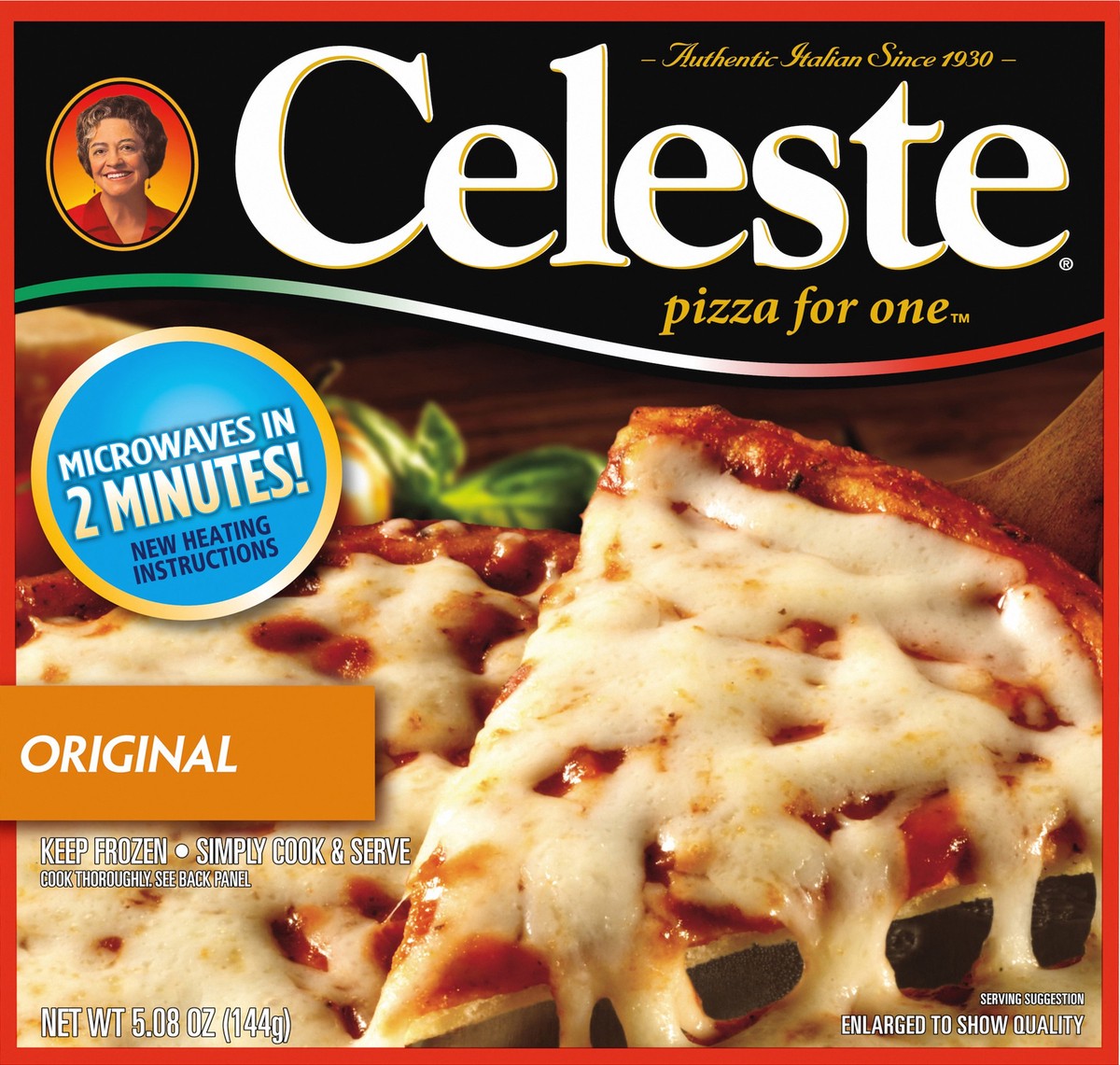 slide 1 of 5, Celeste Original Pizza 5.08 oz, 5.08 oz