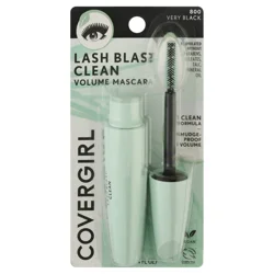 Covergirl Lash Blast Clean Volume Mascara, Very Black