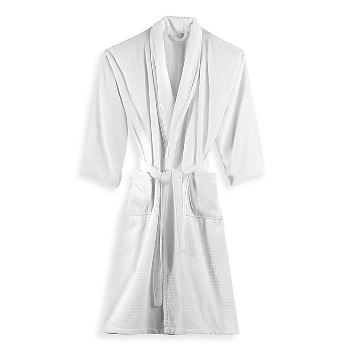 slide 1 of 2, Haven Rustico Small/Medium Robe - White, 1 ct