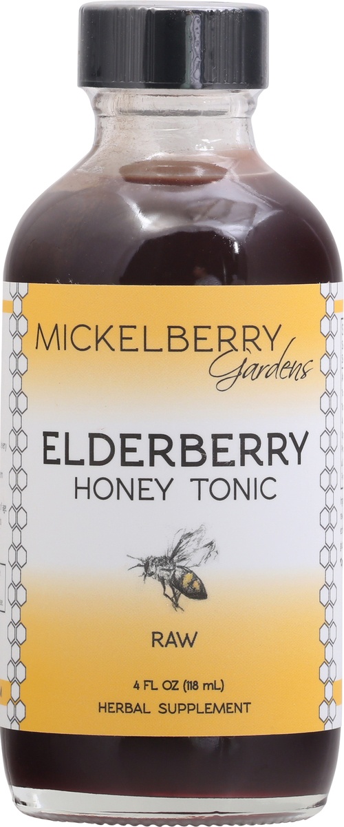 slide 8 of 10, Mickelberry Gardens Elderberry Honey Tonic, 4 fl oz