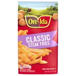 Ore-Ida Golden Thick Cut Steak French Fries Fried Frozen Potatoes, 28 oz Bag