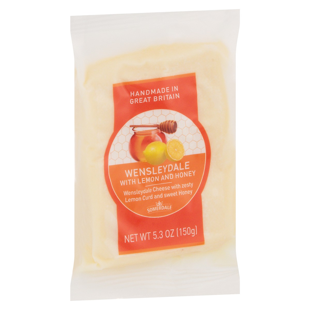 slide 4 of 13, Somerdale Wensleydale Cheese with Lemon and Honey 5.3 oz, 5.3 oz