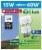 slide 1 of 1, Everyday Living Daylight 15-Watt T3 Spiral Compact Fluorescent Light Bulbs - 2 Pack, 2 ct