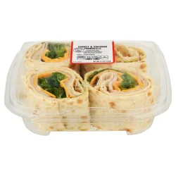 Turkey & Cheddar Pinwheels
