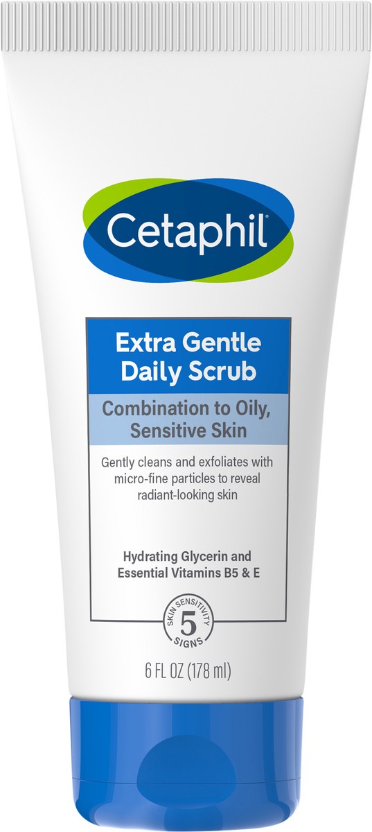 slide 2 of 4, Cetaphil Extra Gentle Daily Scrub, 6 oz