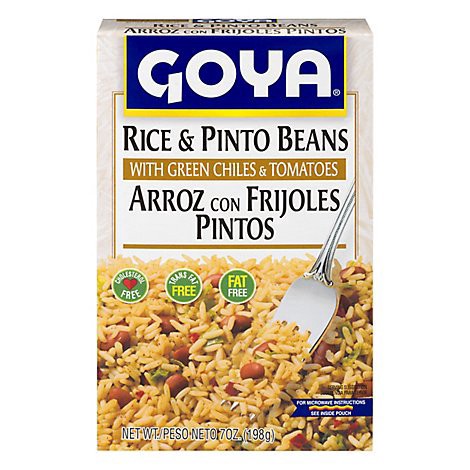 slide 1 of 1, Goya Pinto Beans & Rice, 7 oz