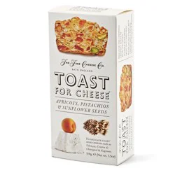 The Fine Cheese Toast for Cheese, Apricots, Pistachios & Sunflower Seeds