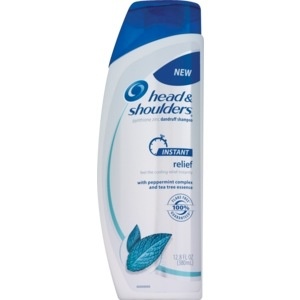 slide 1 of 1, Head & Shoulders Instant Relief Dandruff Shampoo, 12.8 oz